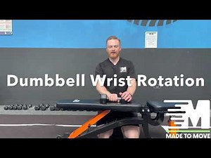 HOW TO: Dumbbell Wrist Rotation | Made to Move