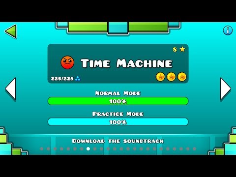 Geometry Dash - Time Machine Full All Coins