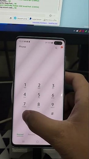 Enable secret code for Verizon phone by SamFw FRP Tool