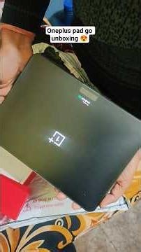 First look Oneplus pad go 🔥 #shorts #gadgets #unboxing