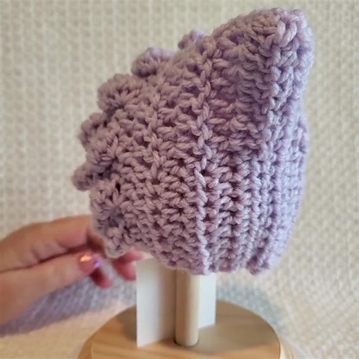 Handmade Crochet Pixie Hat for Blythe – Lavender Lilac Light Purple Bobble Style - Etsy