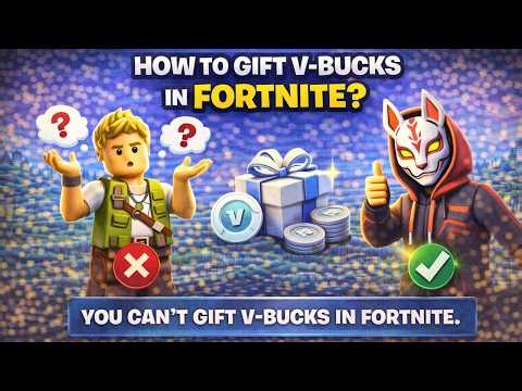 How to Gift V Bucks in Fortnite (Truth: You Can’t Gift V-Bucks Directly) | 2026