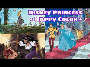 Part 2: DISNEY category - Happy Color App/ Color by Number