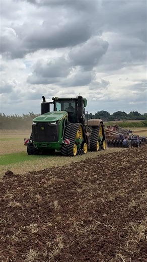 Field prep, Deere style - the 9RX 830 making it look easy. | John Deere