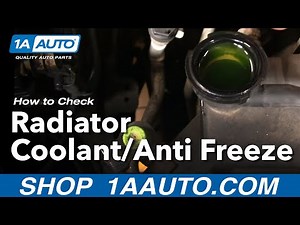 Auto Repair: How Do I Check or Add Radiator Coolant/Anti Freeze to My Car or Truck?