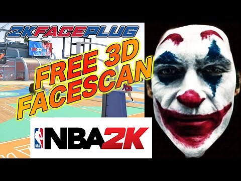 *FREE* THE JOKER 3D FACE SCAN *ALL 2K VERSIONS*