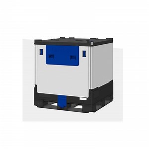 [Hot Item] 330 Gallon Plastic Collapsible Totes Storage IBC Container for Liquid Material