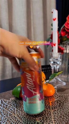 SPRING VIBES 😍 ALANI ORANGE KISS SORBET FLOAT 🧡🌤️✨