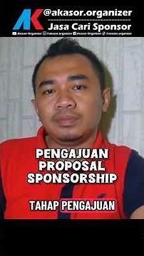 Pengajuan Proposal Sponsorship Event !!
