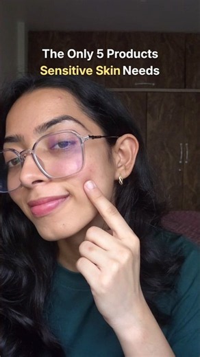 Best Skincare for Sensitive Skin | 5 Products That Actually Help #skincare