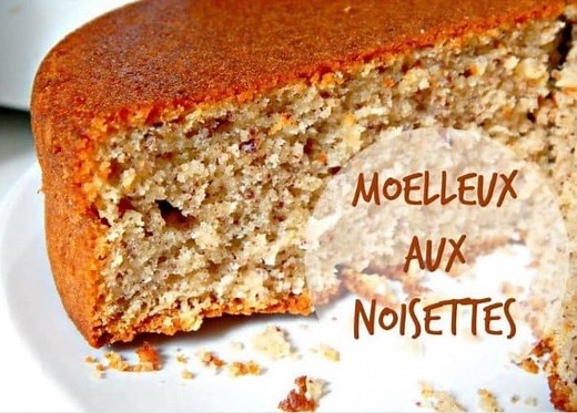 Gâteau léger : le moelleux aux noisettes - La Recette