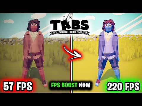 Boost FPS & Fix Lag in TABS! | Best Settings for Totally Accurate Battle Simulator (2025)