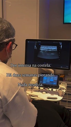 ELE ME LIGOU ÀS 2H DA MANHÃS. Dor intensa na costela. Saiu sem dor.