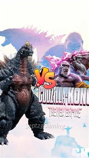 Space Godzilla vs GodzillaxKong The New Empire All Monsters