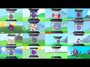 16 BFDIA 9 Dance Scenes played at once