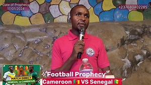 Prophecy Cameroon 🇨🇲 VS 🇸🇳 Senegal 😭😭. Should I still bet the 100k ? | J Martin Promo