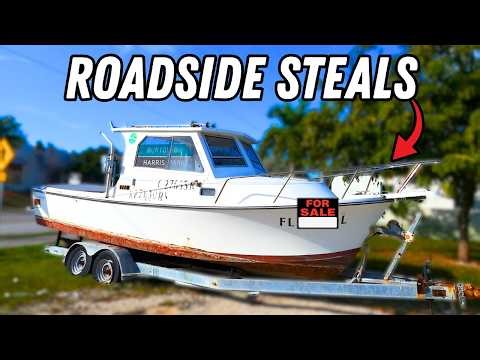 The BEST Boat Deals On The Side Of The Road!!!