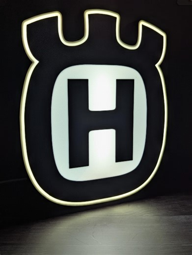 Husqvarna Logo LED Lightbox Sign - Etsy New Zealand