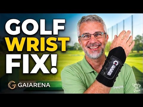 Lead Wrist Flat at Impact - Golf Swing Training Brace