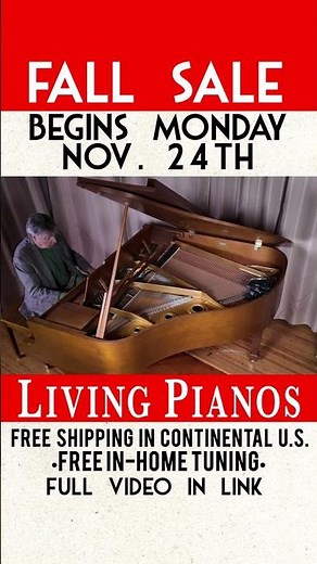 FALL SALE ! KAWAI Baby Grand Piano