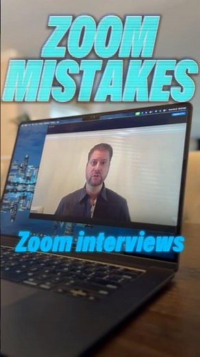 Properly Prep for your Zoom Interview! Subscribe for my Career Hacks! #interview #zoom #tips #jobs