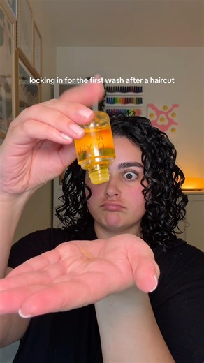 First wash day after my trim! #curlyhair #curlyhairroutine