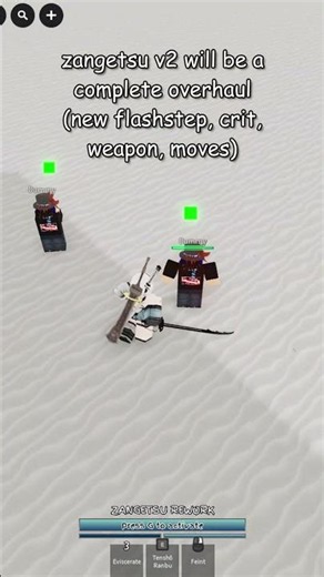 Type Soul Zangetsu Rework JJS #jjkgame #jujutsushenanigans #skillbuilding #jjs #roblox