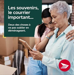 105 reactions · 33 shares | Vous déménagez? Assurez vous que votre courrier important vous suit grâce à notre service de réacheminement du courrier. | Postes Canada | Facebook