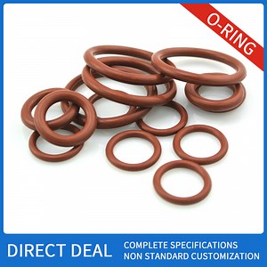 [Hot Item] Rubber O Ring Seal Brown Hydraulic FKM O-Ring Seal Ring Sealing Ring FKM NBR Ffkm Silicone Vmq Oring