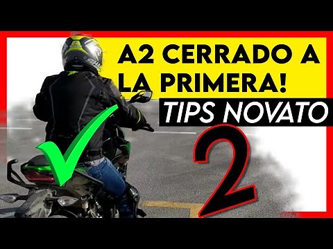 Tips NOVATO | carnet moto A2 cerrado a la PRIMERA! | Parte 2