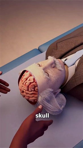 He cut open Albert Einstein's skull (Animation Meme) #funny #stickman #animation #comedy #memes