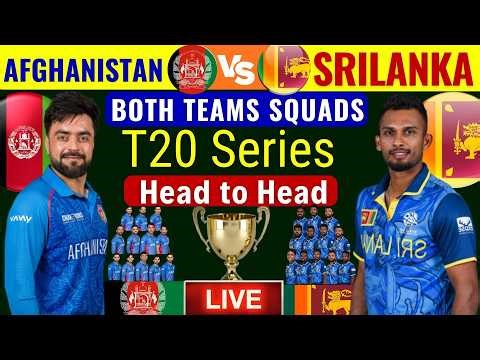 Afghanistan vs Srilanka T20 Series 2026 | schedule and Both teams squad.Afg T20 Squad | SL T20 Squad