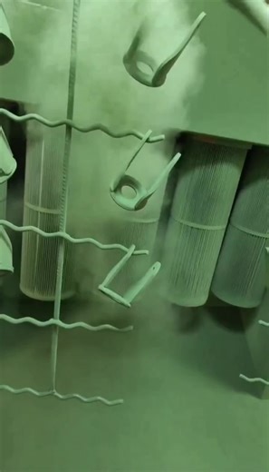 Effect of powder coating on trolley accessories #Powdercoating #manufacturer #Indonesia #Wanbangmetalpowdercoatingmaterial