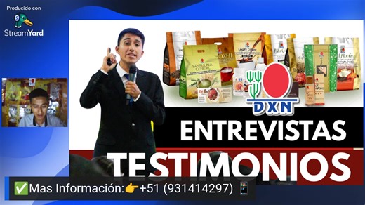 ✅️ En esta transmisión en vivo descubrirás la oportunidad de negocio DXN, un modelo respaldado a nivel mundial que te permite generar ingresos, mejorar tu calidad de vida y crecer con productos naturales basados en ganoterapia. Hablaremos de: Cómo funciona el negocio DXN Beneficios de la ganoterapia DXN Plan de compensación DXN Por qué DXN es una oportunidad real y sostenible Si estás buscando emprender, ingresos adicionales o un negocio sólido a largo plazo, este live es para ti. ✅️ Conéctate y