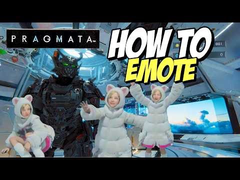 How to Emote in PRAGMATA: Diana Gestures (How to make Diana Dance)