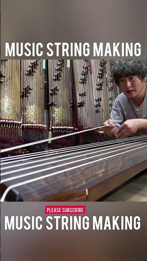Traditional Music Instruments String making