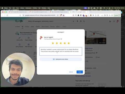 How seoaiagent review management software works?