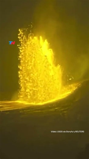 El volcán Kīlauea sorprendió con una erupción que lanzó chorros de lava de más de 200 metros