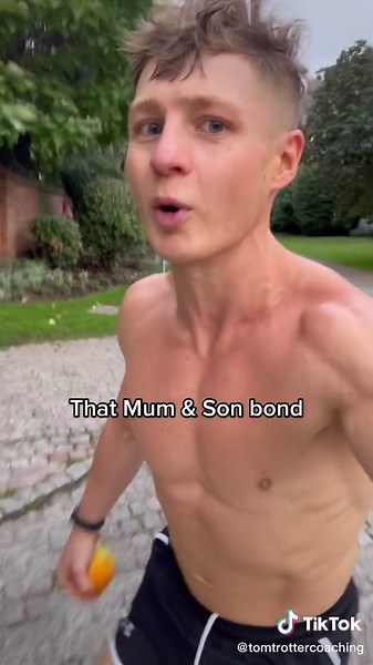 The mum and son bond blossoming always. Forgot her 🍊 got your back ol girl #fit #fitness #funny #fyp #viral #foryoupage #goviral #mum #love