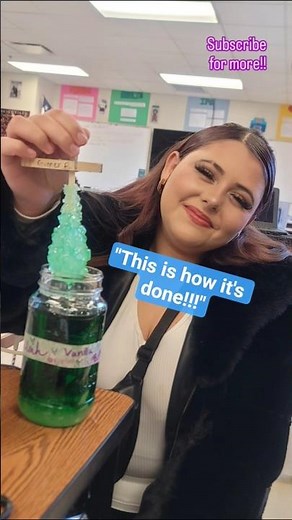 How to Make Giant Rock Candy!!! #sugar #crystals #candy #rockcandy #shorts