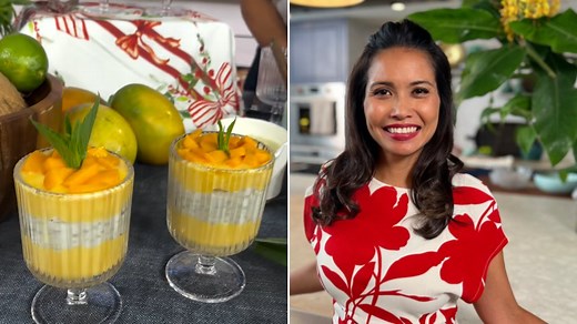 ‘Better Homes & Gardens’ presenter Clarissa Feildel shares her delicious recipe her favourite summer dessert, mango sago pudding