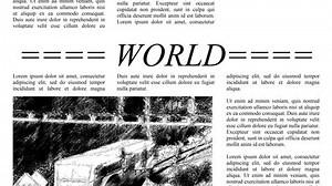 Scrolling Newspaper Lorem Ipsum Text Seamless Stock Footage Video (100% Royalty-free) 11555858 | Shutterstock