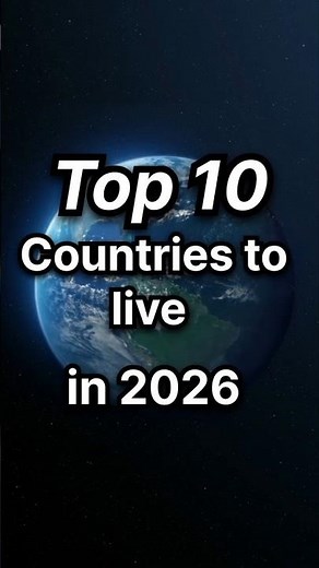 Top 10 Best Countries To Live In 2026 🌍 | Best Quality of Life Countries
