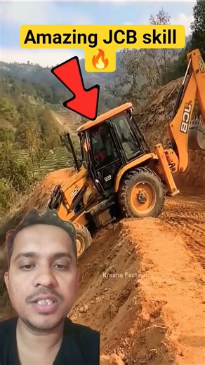 amazing JCB skill 🔥 #automobile #jcb #excavator #amazingmachinery #funny