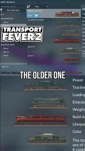 Transport Fever 2 Max Speed Upgrade & BEST Train Revealed!