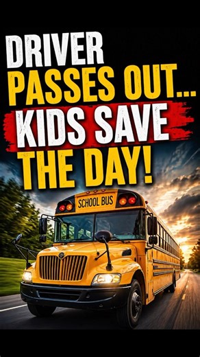 Bus Driver Passes Out… What These Kids Did Next Saved Everyone