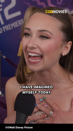 Exclusive Interview with Kensington Tallman as 'Riley' at Inside Out 2 World Premiere (2024) #interviews #premiere #InsideOut2 #hollywood #KensingtonTallman | CgoMovies