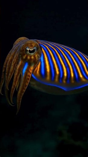 Cuttlefish Use Flashing Lights to Communicate