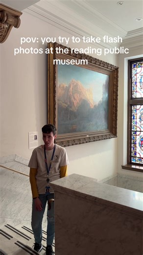 Turn Off Your Flash at the Reading Public Museum!