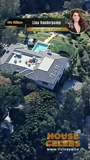🌸✨ Lisa Vanderpump’s $14M Beverly Hills Estate 🏡🌴